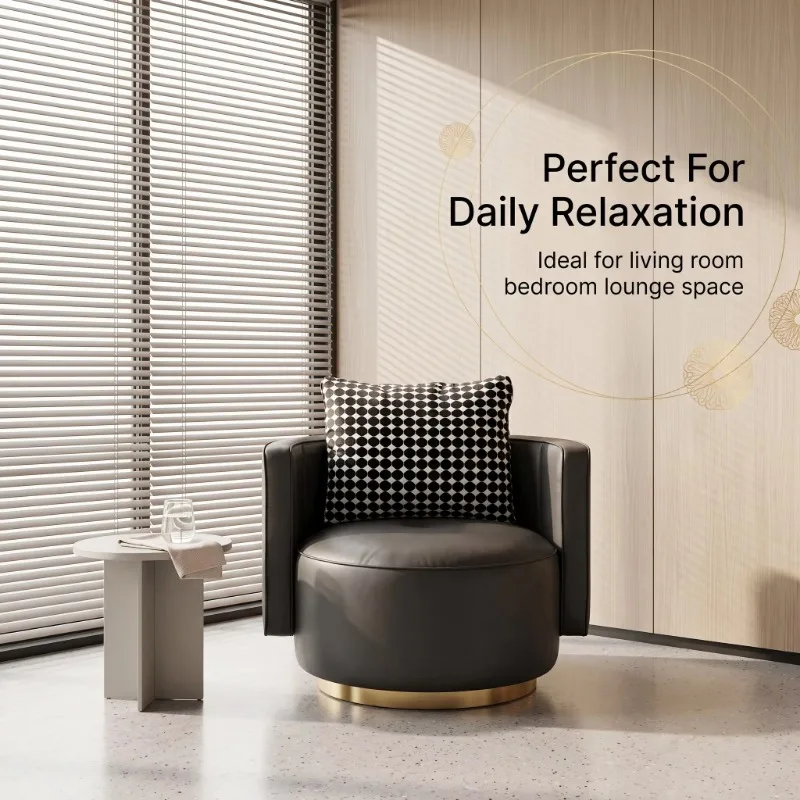 Italian simple curved sofa set sponge filled full set of living room furniture light luxury high-end single leisure sofa