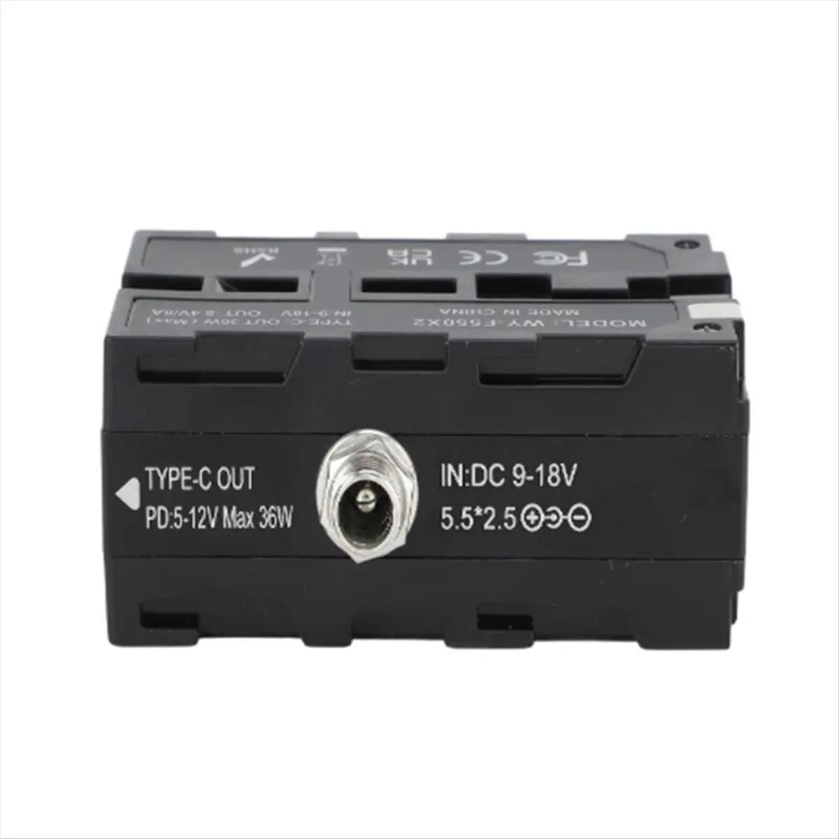 a65i]-dc-dummy-battery-power-adapter-wide-compatible-for-circuit-np-f970-dummy-battery-flexible-output-for-digital-slr-camera