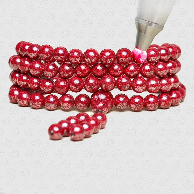 

Rough StoneSand 108 PCs Buddha Beads Rosary Multi-Circle Men and Women's Natal Year Bracelet