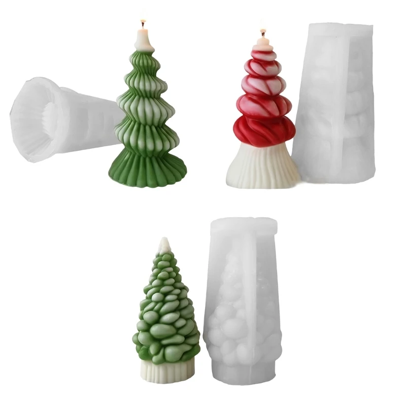 Christmas Tree Molds Soap Mould Crafting Molds for Making