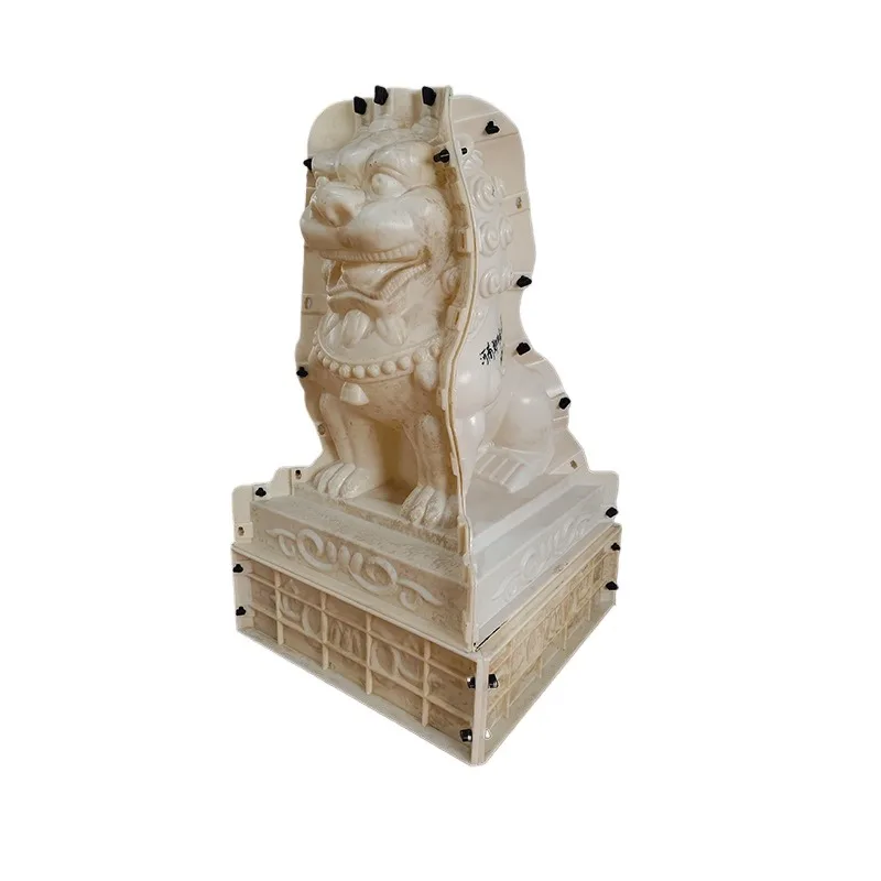 RZS05 Little Lion Shape Plastic ABS Cement Mould Concrete Mold Farmwork