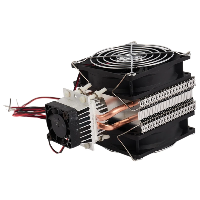 AT14 12V 6A Thermoelectric Peltier Semiconductor Cooler Refrigeration Cooling System Kit Cooler Fan For Air Cooling