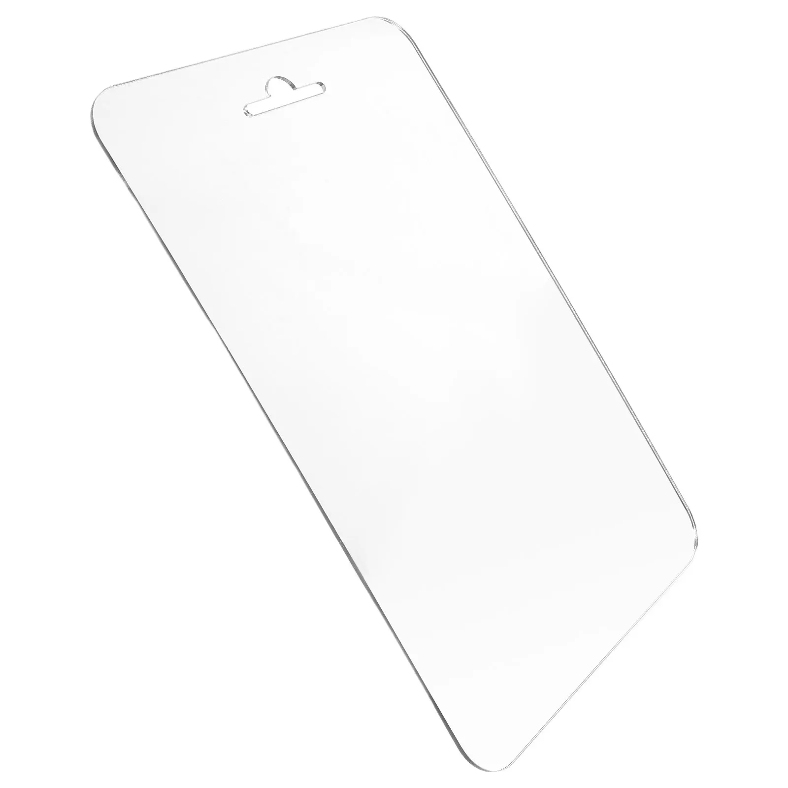 

1Set Large 30x20cm Acrylic Bathroom Mirror Fogless Unbreakable Shower Wall Hanging Shaving Makeup Mirror for Camping Travel