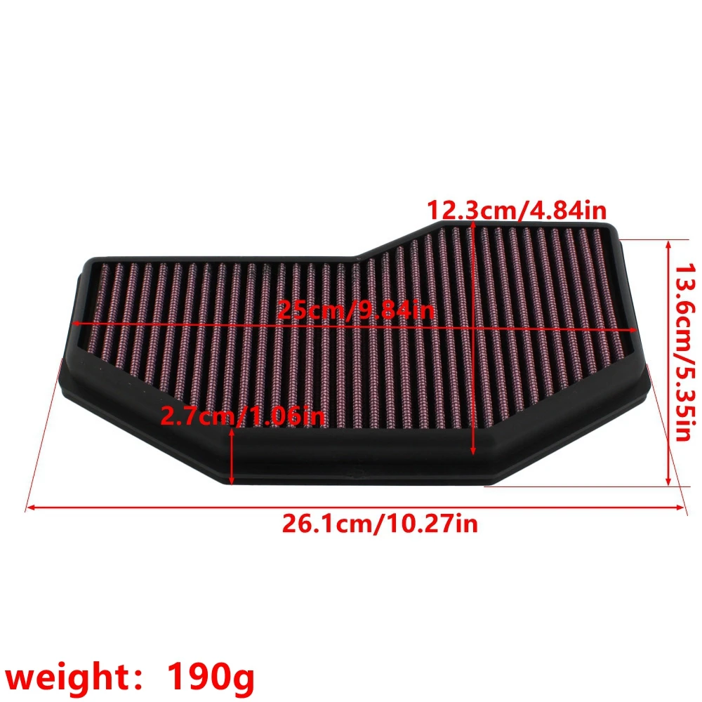 For TB-1016 Motorcycle High Flow Rate Air Filter FOR Triumph Speed Triple S R RS 1050 675 RS1050 2019-2020 675S 675RS