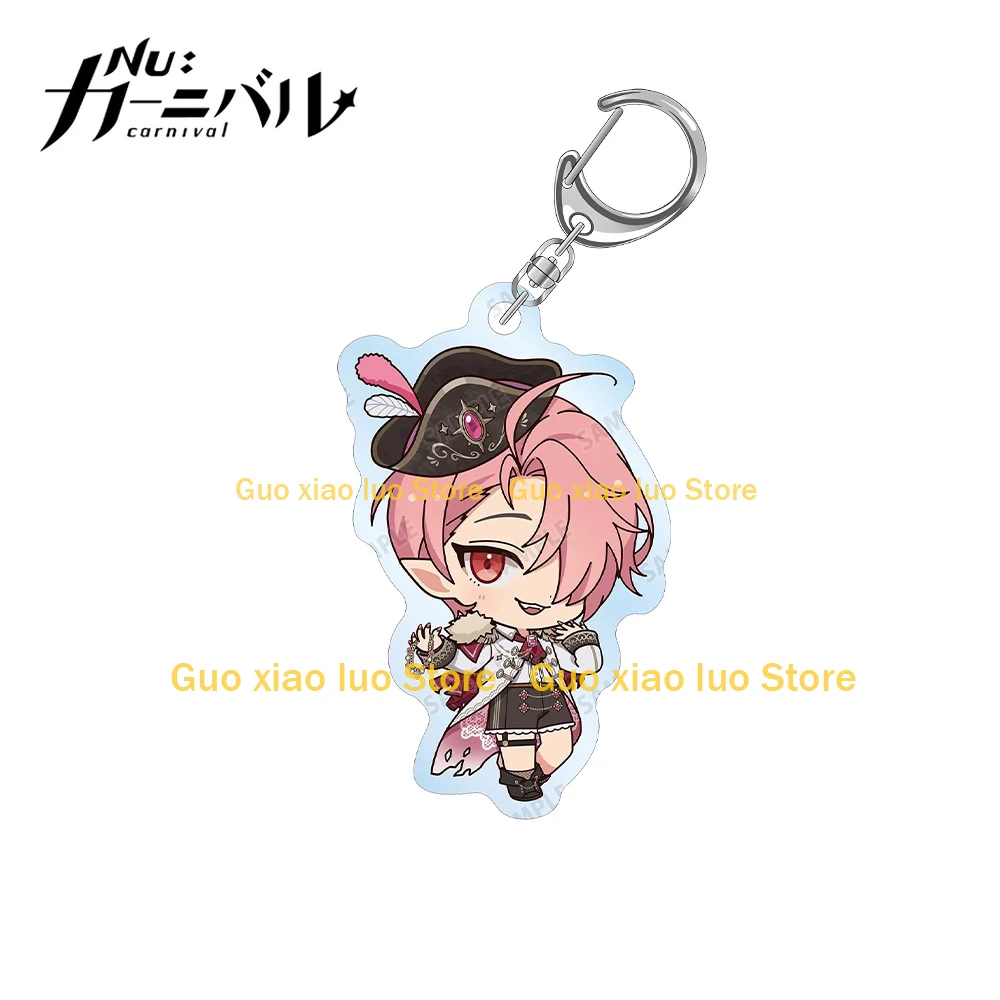 NU: Carnival Aster Eiden Morvay Edmond Yakumo Olivine Kuya Quincy Garu Blade Chibi Pirate Ver Acrylic keychain Bag pendant