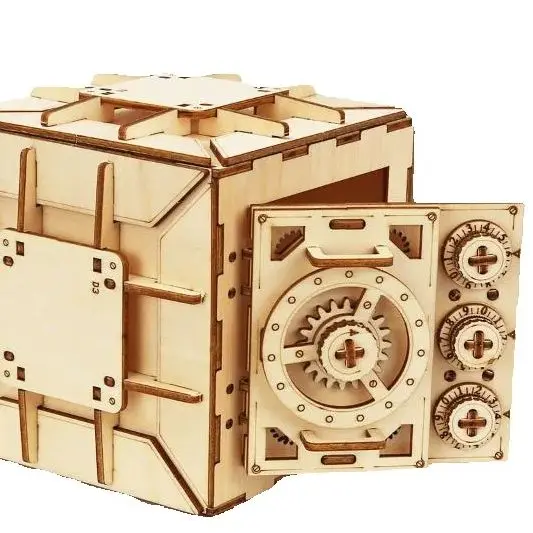 Kreatives DIY 3D-Holz-Marmor-Lauf-Puzzle-Modellbauset für Erwachsene und Jugendliche