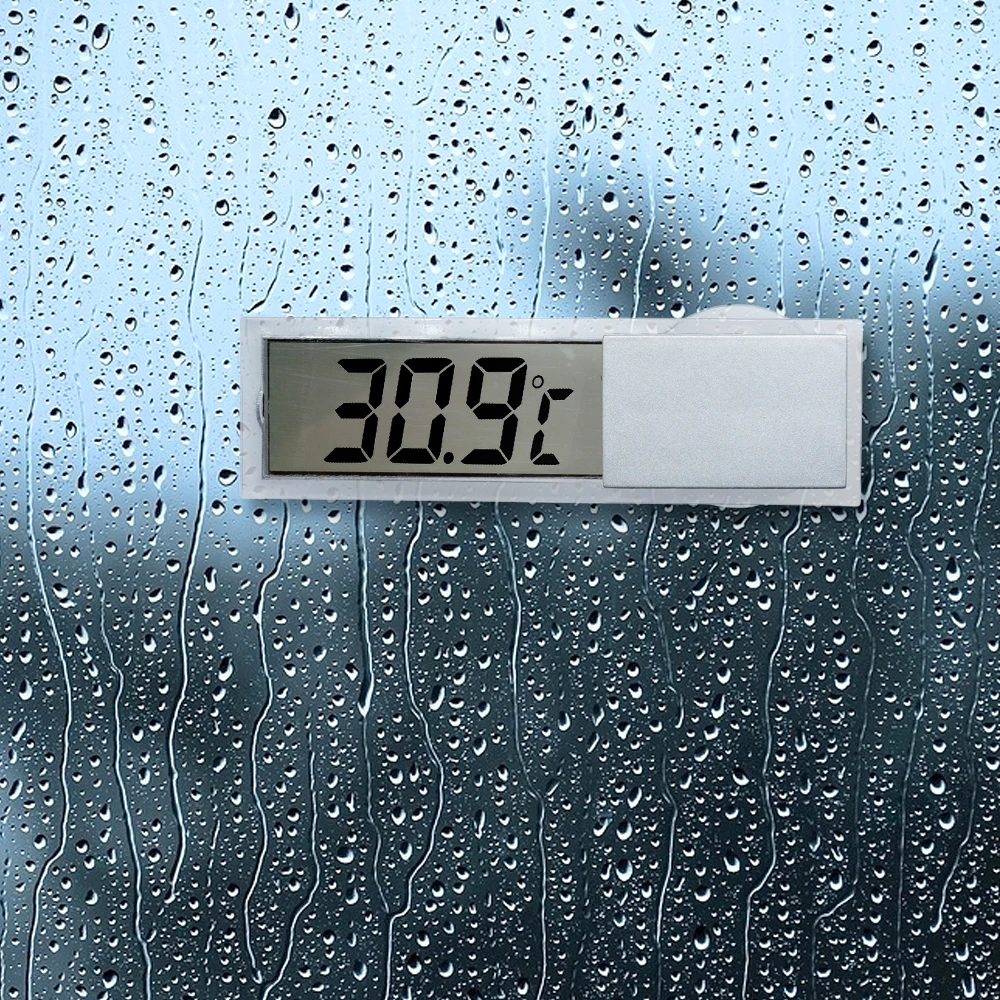 Car Digital Temperature Display Thermometer Mini Auto Backlight Display Thermometerfor for Car/Fish Tank