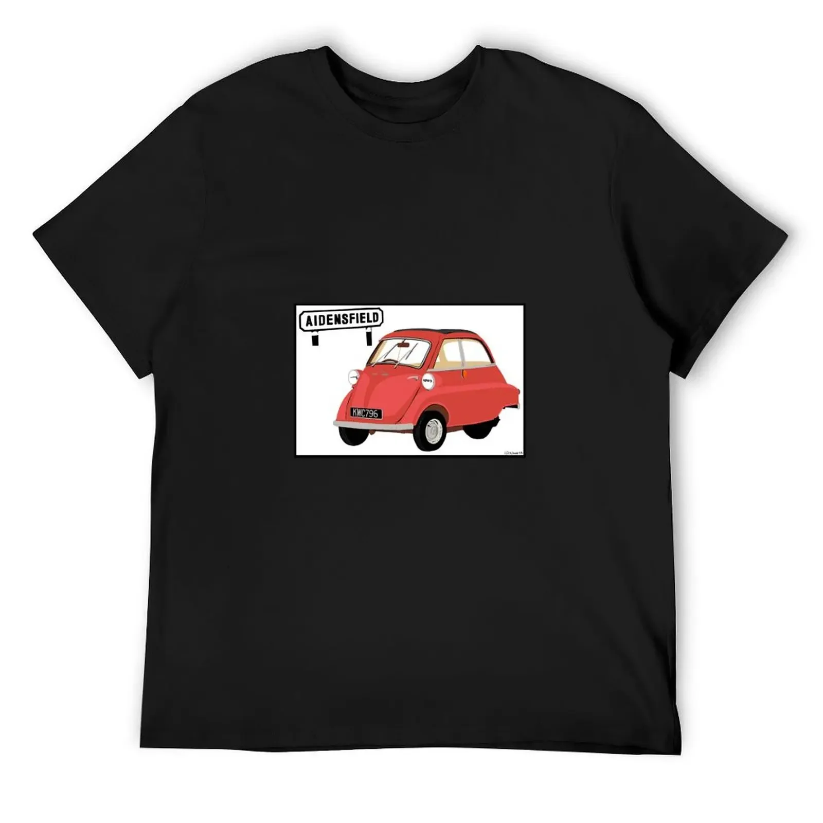 Heartbeat - Gina Ward’s Isetta T-Shirt anime figures designer shirts korean fashion black t-shirts for men