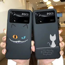 For POCO X4 Pro 5G Case Cute Cat Women Love Heart Avocado Butterfly Flower Silicone For Xiaomi Poco X4 X 4 PocoX4 Pro X4Pro 5G