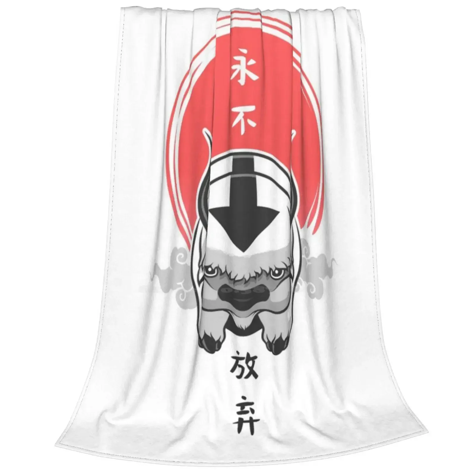 آخر موضة مسخر هواء ناعم دافئ بطانية رمي ، Atla آخر مسخر هواء ، أسطورة Aang Prince Zuko Appa Sumi E Sumi E