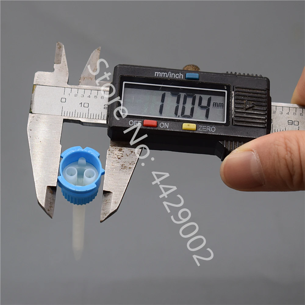 2500 Stück 1:1 Statischer Mischer AB-Klebstoff Statisches Mischrohr Epoxidharz-Mischdüsen-Set für 50ml 1:1 AB-Klebstoffe – Detail 4