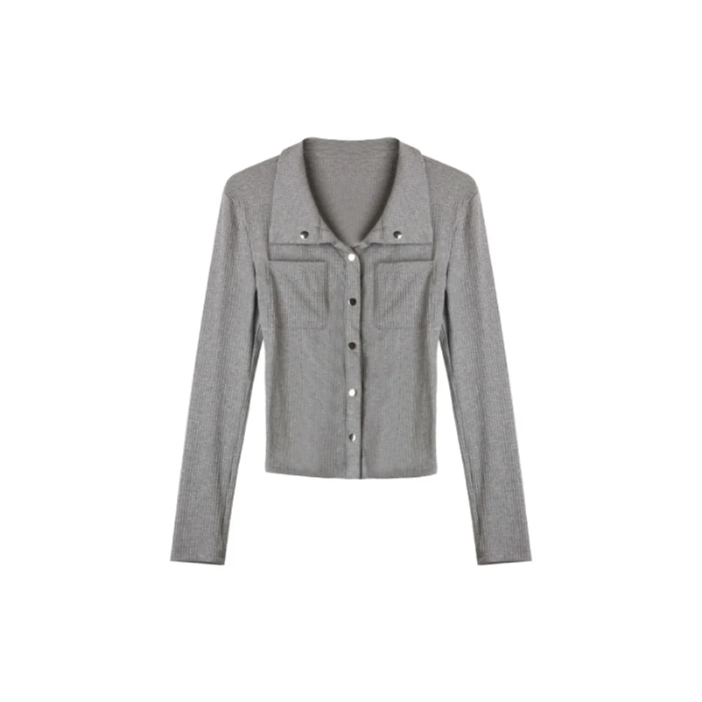 sueter-cardigan-de-manga-larga-con-botones-y-solapa-para-mujer-para-uso-diario-tejido-de-poliester-suave-corte-regular-color-liso