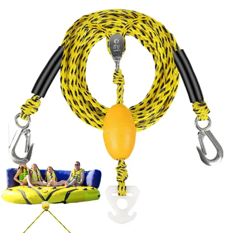 

Ski Ropes For Watersports Boat Control Tow Rope Tubing Harness High Strength 4 Riders Tow Rope Pulling Towing Tube For Water