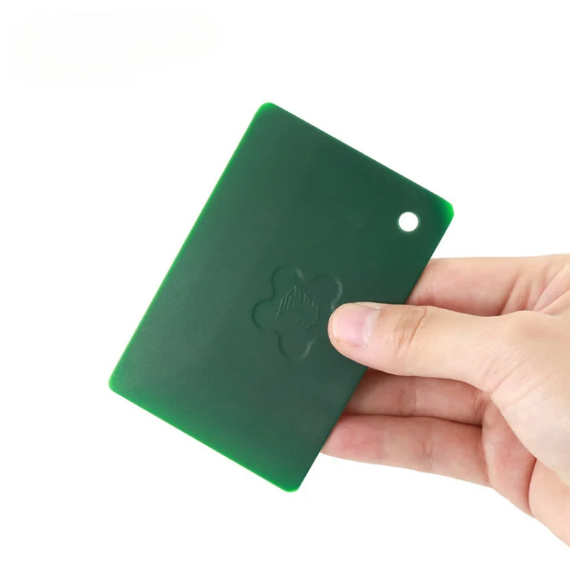 BST-133 Green PC Plastic Pry Card Spudger Opening Scraper for Phone Battery Removal Car Window Tint Film Squeegee Repair Tool