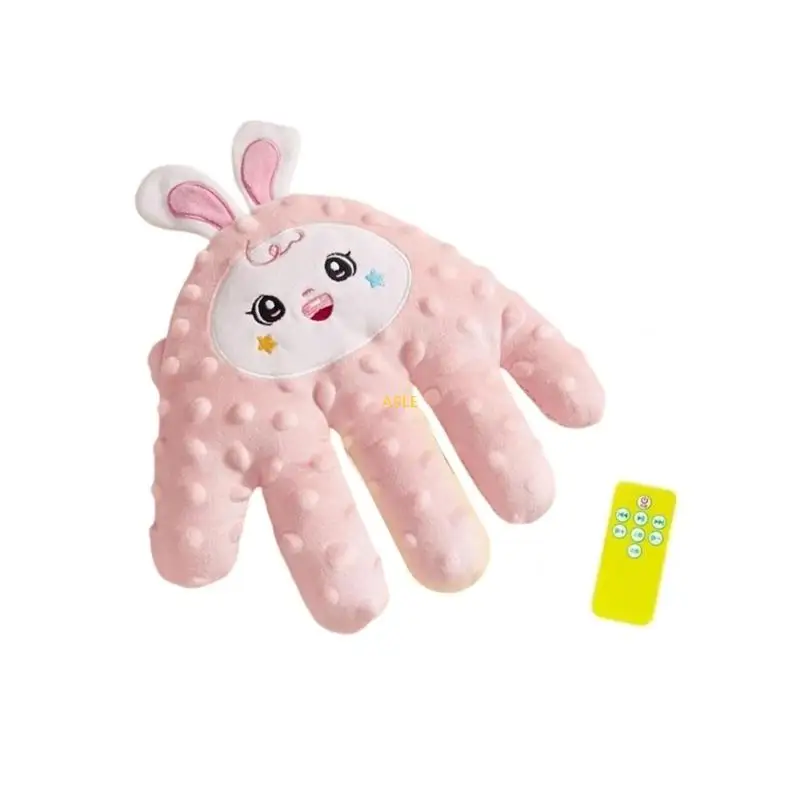 Cartoon Animal Design Infants Comforting Doll Toy Comfortable Soothing Hand