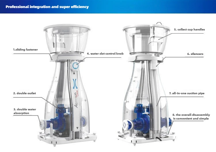 海水水槽用プロテインセパレーター、サンゴ礁水族館用プロテインスキマー、サンゴフィルター、防爆フラッシュ