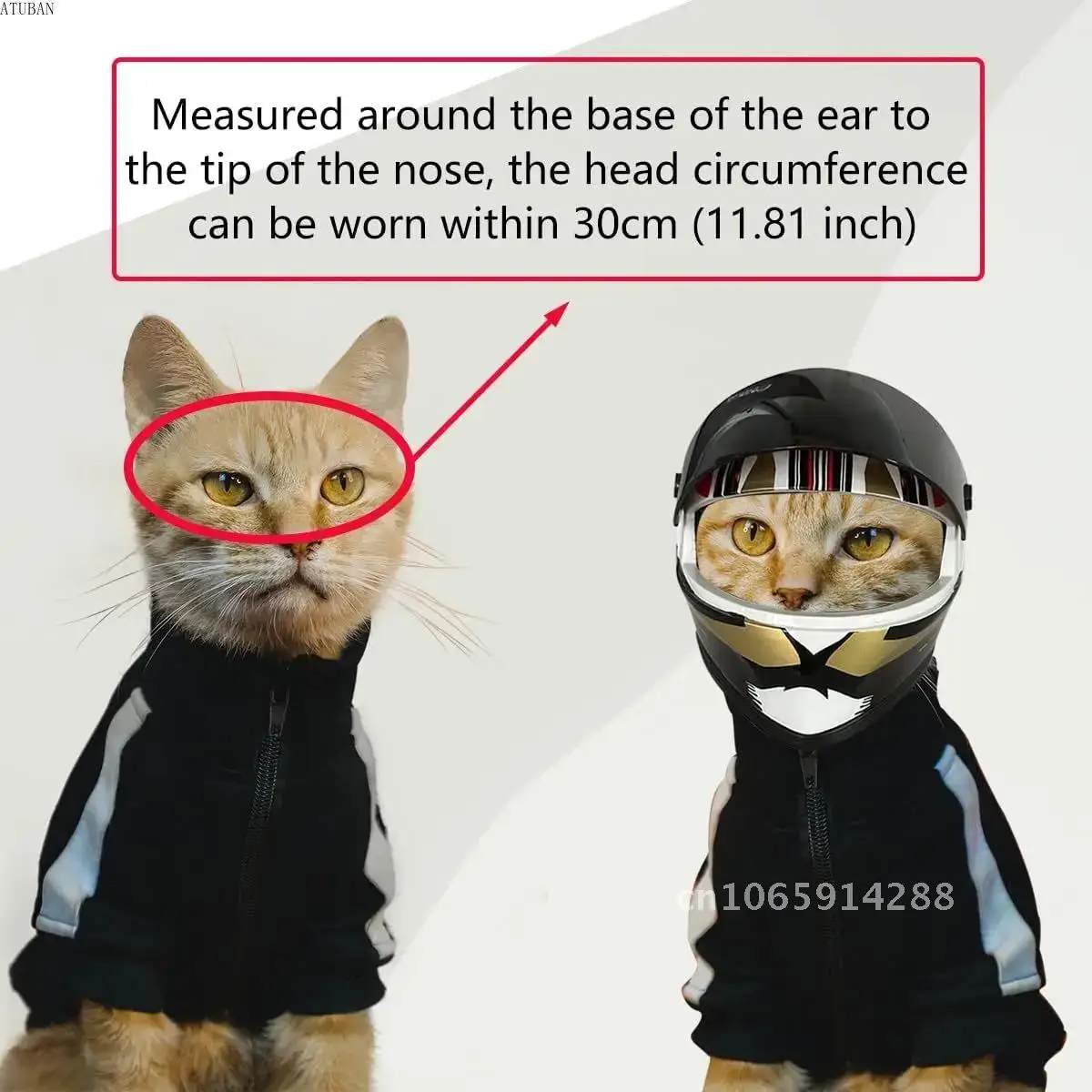 

Photo Pet Helmets,Cat Helmet,Dog Helmet-Outdoor Mini Head Motorcycle DIY Helmet Accessorie,Mini Props Hat,Pet Protecting Safe