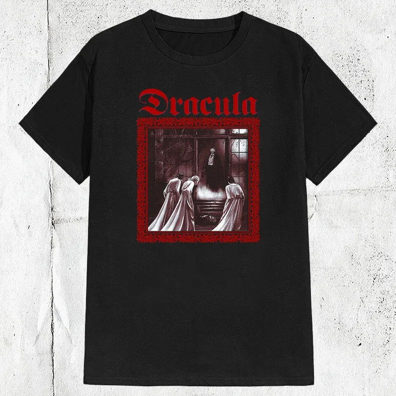 

Bela Lugosi Mens Horror Dracula Vampire Halloween Gothic T-shirt