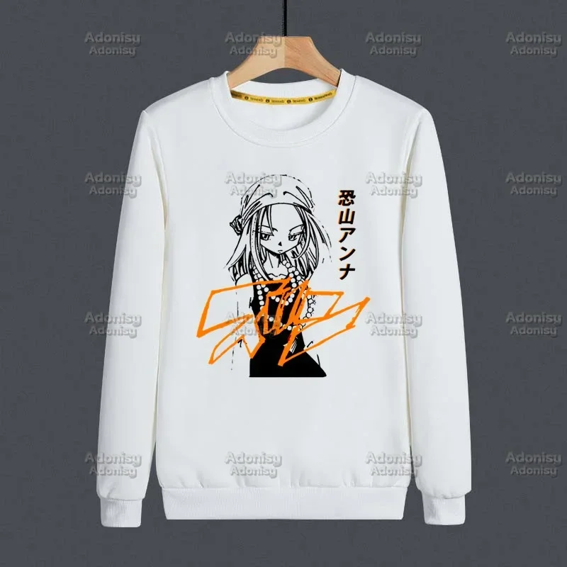 Shaman King New Sweatshirts Harajuku Loose Streetwear Top Autumn Spring O Neck Pullover Hoody