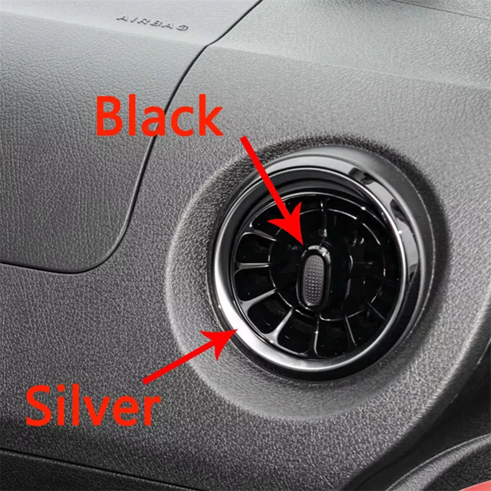 

​All Silver Car Front Interior Dashboard A/C Air Outlet Turbo Conditioning Vent For Mercedes Benz V Class W447 Vito A4478308502
