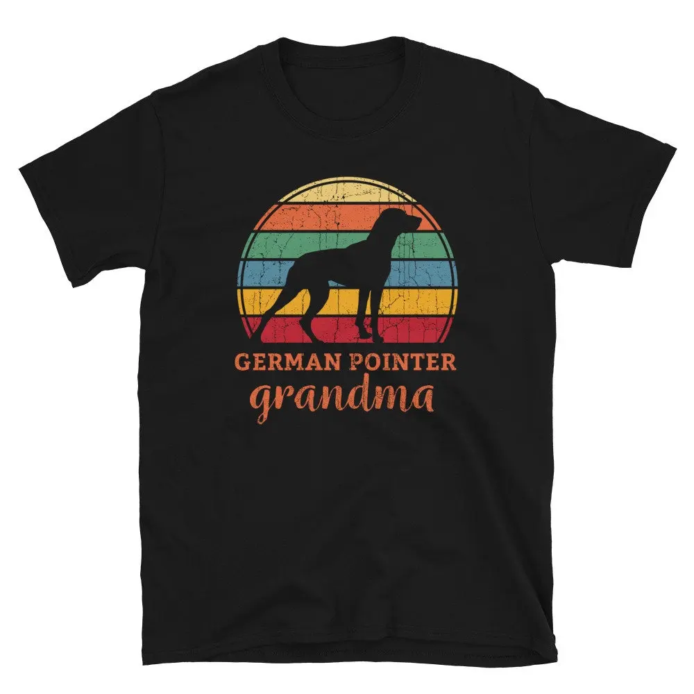 German Shorthair Pointer Dog Grandma T Shirt Retro Style Clothing GSP Shorthaired Grandmother Pet Owner