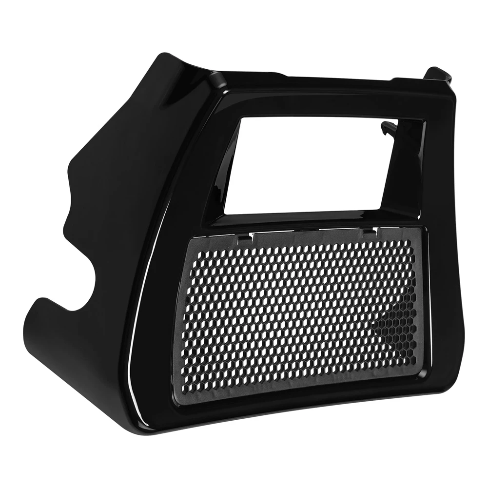 Front Chin Spoiler Radiator Cover Lower Design 1 Pair For CVO Road Street Glide FLHX FLTRX 23- 25