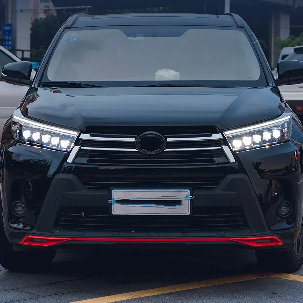 

For Toyota Highlander Kluger 2018-2021 Car Front lamps Upgrade Five Projector Lens Accessories LED Auto Headlights Assembly