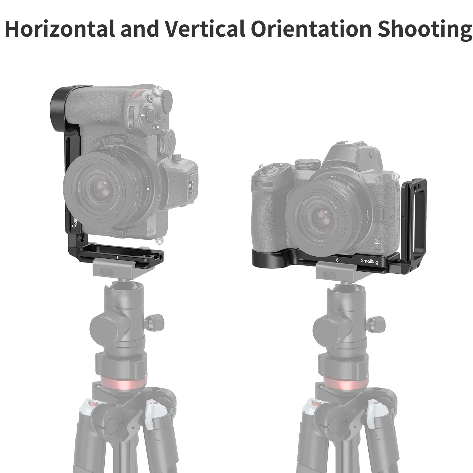 SmallRig กล้อง L-Bracket สำหรับ Nikon Z5/Z6/Z7กล้อง Arca แผ่นฐานแผ่นด้านข้าง Quick release แผ่นยึดขาตั้งกล้อง2947