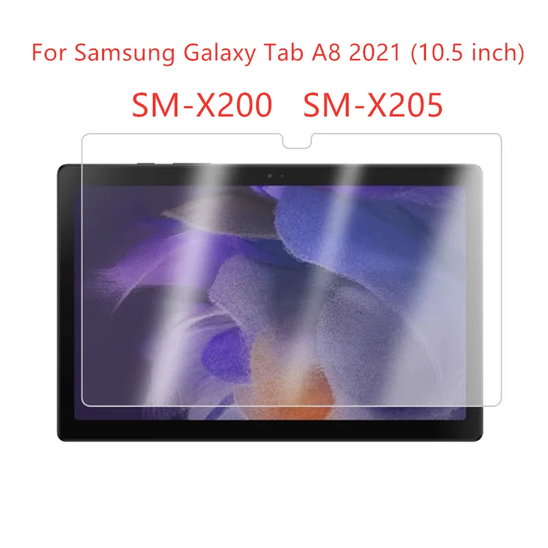 

Закаленное стекло 9H для Samsung Galaxy Tab A8 10,5 дюйма, защитная пленка для экрана телефона, планшета без пузырьков, Ультрапрозрачная пленка