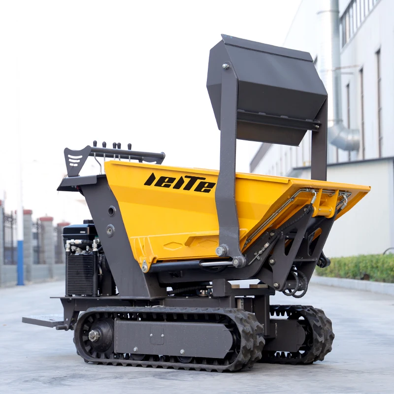 

Chinese Cheap Hydraulic Tracked Crawler New 1Ton Automatic Tracked Dumper 500kg 800kg 1000kg Mini Dump Truck