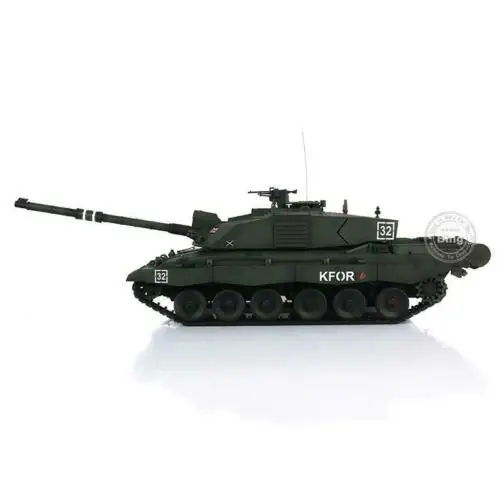 Henglong 1/16 Scale 7.0 RC Tank Upgrade FPV Challenger II 3908 Radio Control Tanks Model 360° Turret Rotation RC Toy TH17740