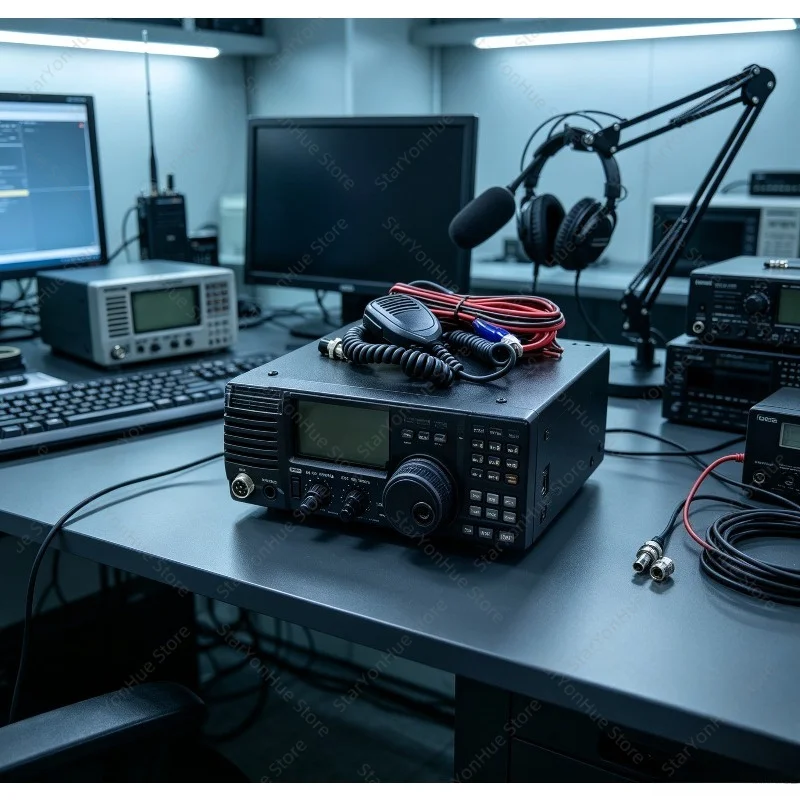 IC-718 HF SSB Transceiver 100W Full Band Mobile Ham Radio For Amateur Radio Communication