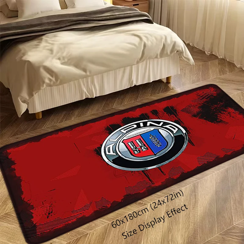 الداخلية الكلمة حصيرة الفانيلا ممسحة A-Alpinas عدم الانزلاق القدم البساط للمدخل المطبخ السجاد غرفة نوم السرير الحصير ديكور المنزل #1