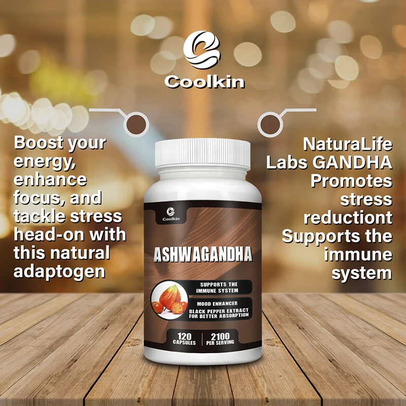 Ashwagandha Capsules - Anti-oxidation, Lipid-lowering, Decompression, Improving Sleep, Enhancing Immunity