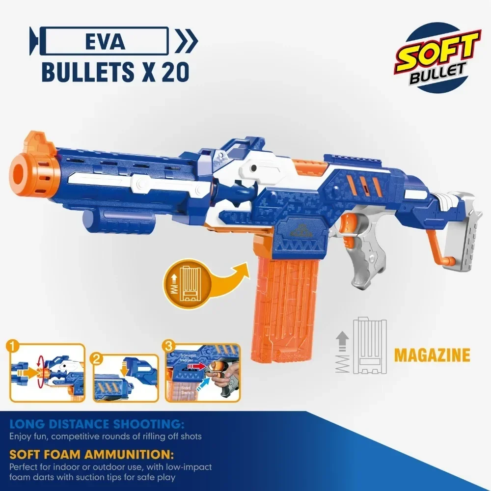 Elektrische Darts Spielzeug Airsoft für Nerfs Gun Weiche 7,2 CM Loch Kopf Kugeln FoamSafe Sucker Kugel für NerfsBlasters Jungen spielzeug Kinder