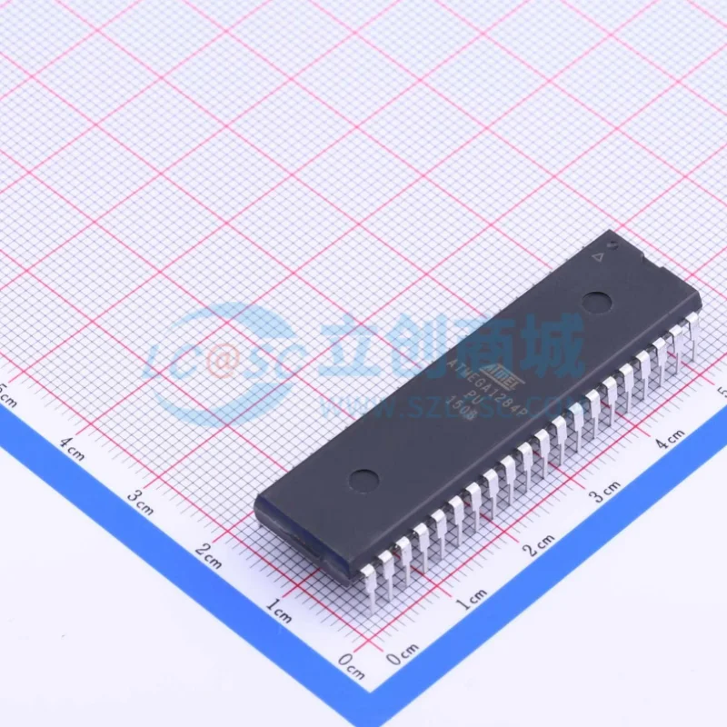 1 PCS/LOTE ATMEGA1284P-PU ATMEGA1284P DIP-40 100% New and Original IC chip integrated circuit