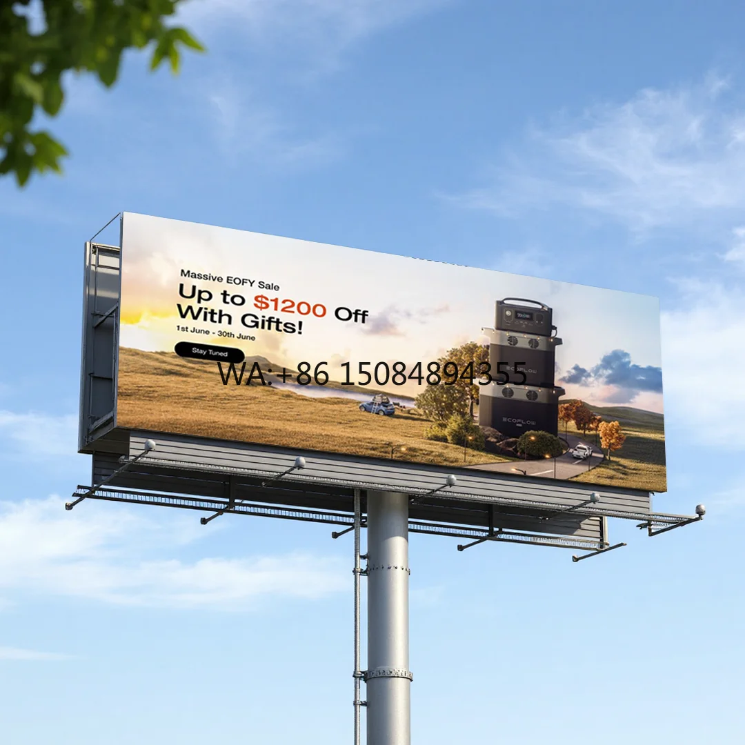 

P4 Outdoor Waterproof LED Display 960*960mm Aluminum Cabinet High Contrast 5000:1 for Outdoor Advertising
