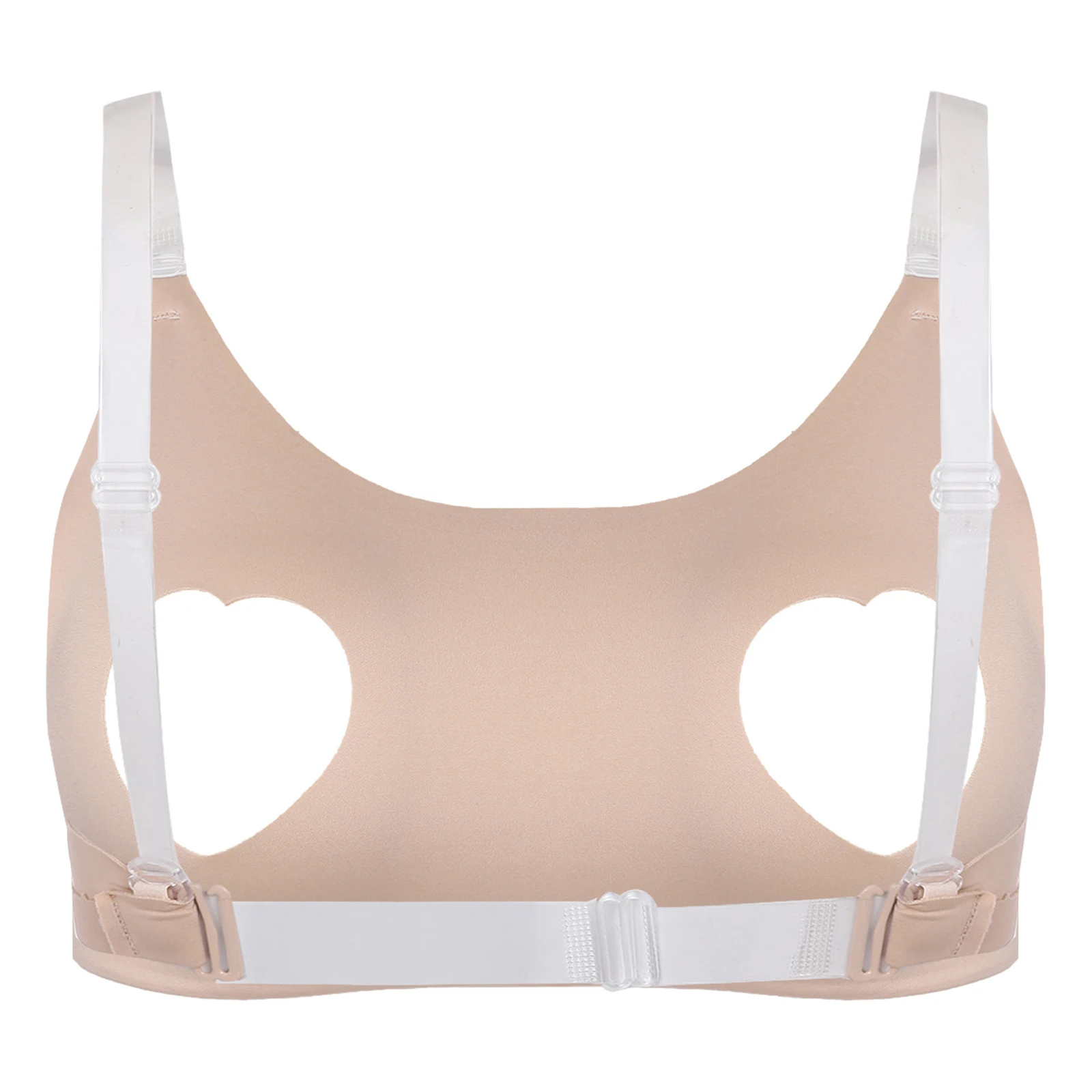 

Womens Sexy Lingerie Bra Lingerie No Pads Cupless Adjustable Straps Bralette Balconette Nightwear for Dating Night Anniversary