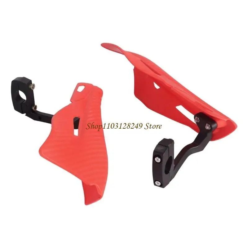 N5KD Motocicleta Alavanca freio Defletores vento choque choque casca Protetor manuseio à prova motocicleta