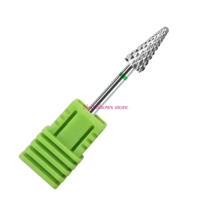 

E0BC Professional Drill Bit Steel Diy Nails Tool Идеально подходит для маникюрного шлифования и обрезки ногтей