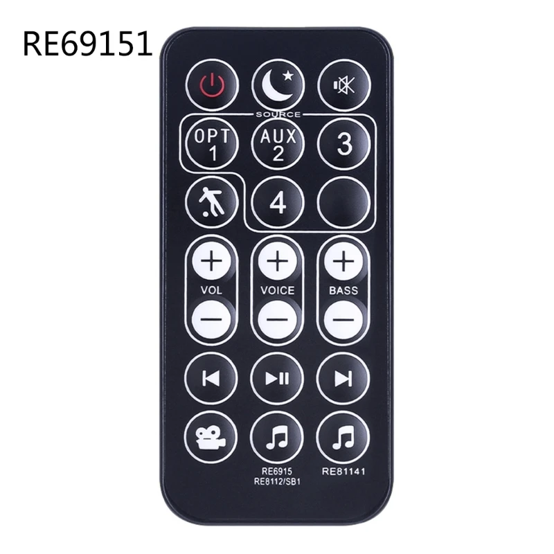 Convenient Remote Control Plastic Remote Control RE69151 for Polk Audios Magnifi Drop Shipping