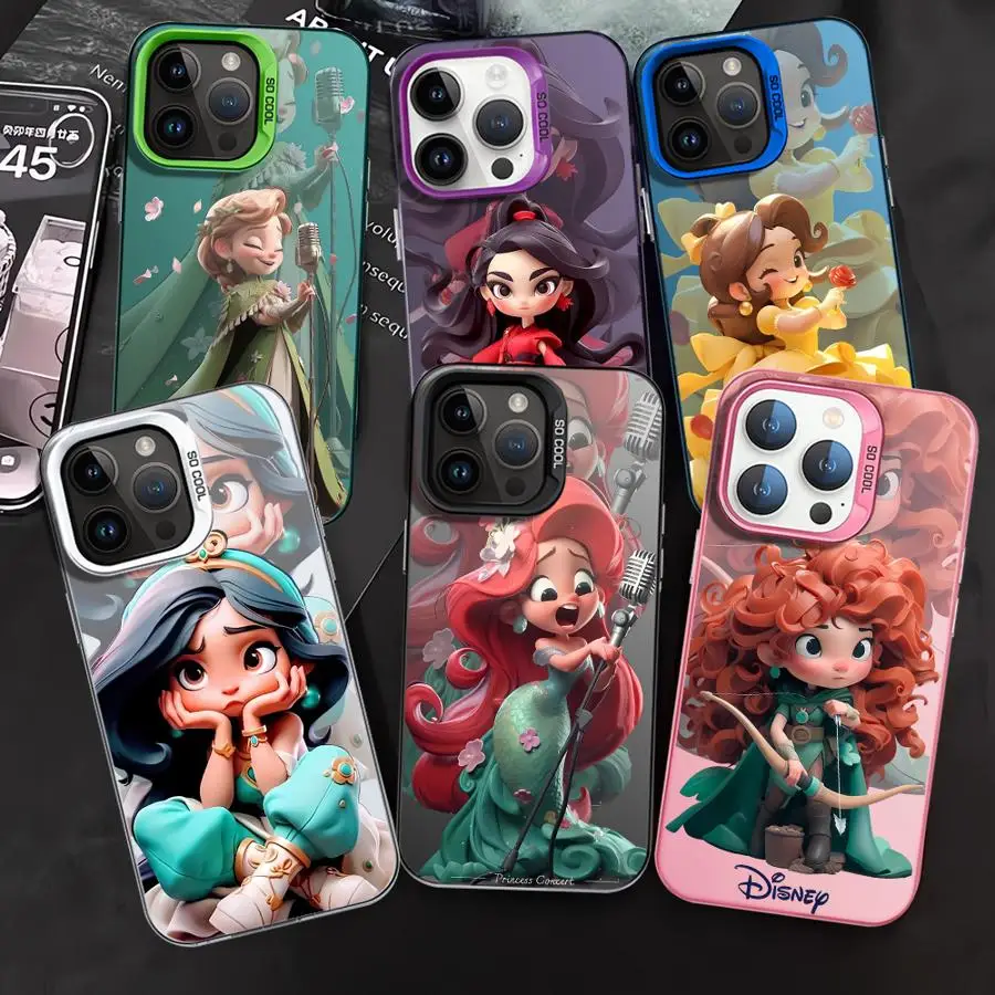 Disneys Princesss Phone Case for Samsung Galaxy A16 A06 A35 A55 A25 A05S A15 A54 A34 A24 A14 A05 A04 4G 5G Matte Back Cover