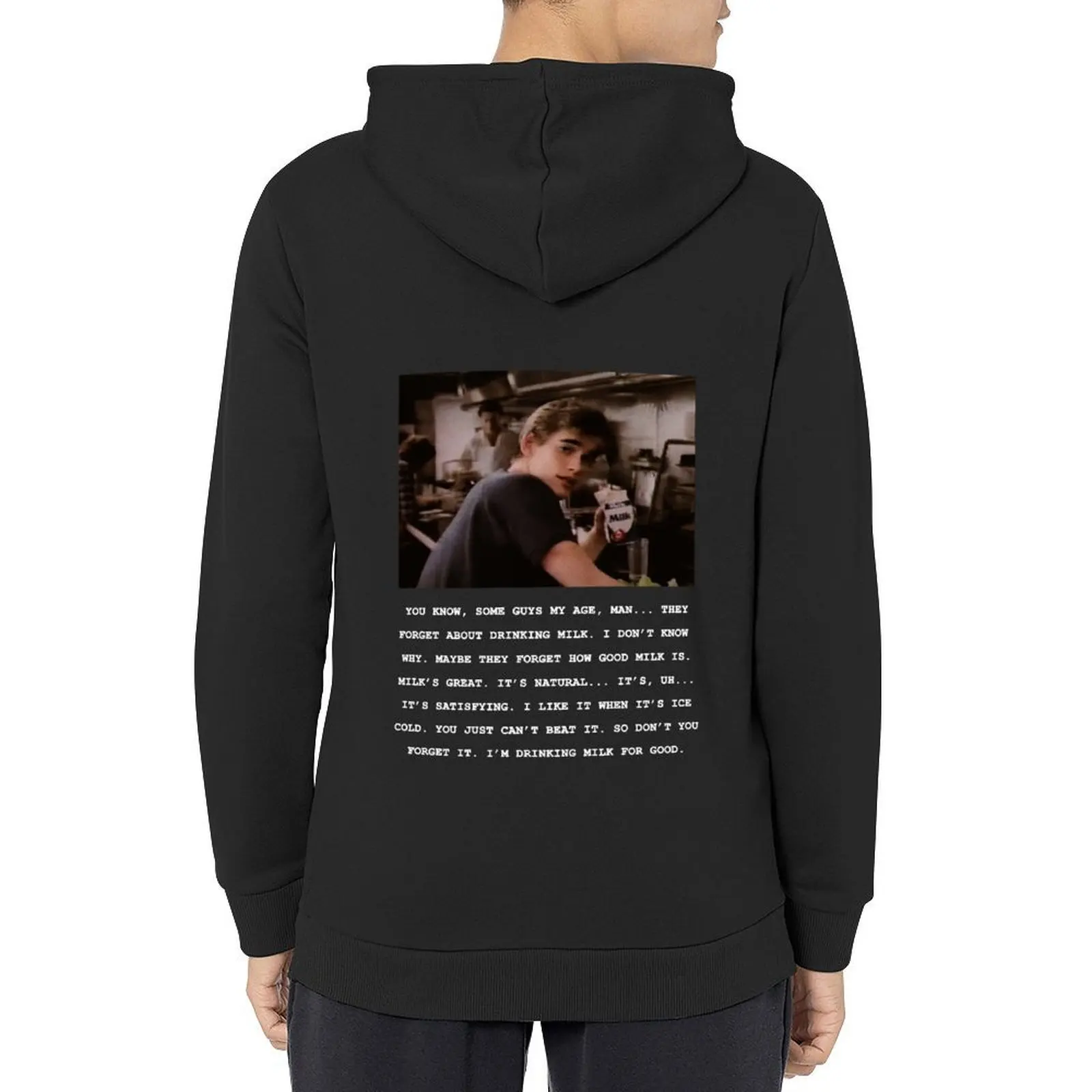 

matt dillon milk commercial Hoodie mens clothing fashion men clothes for men men clothes mens hoodies
