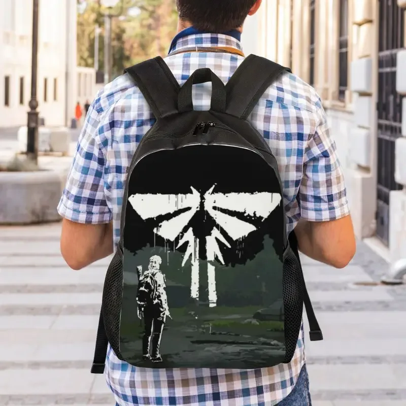 The Last Of Us Part 2 Firefly Logo Backpack for Men Women Waterproof School College Joel Bag Print Bookbag