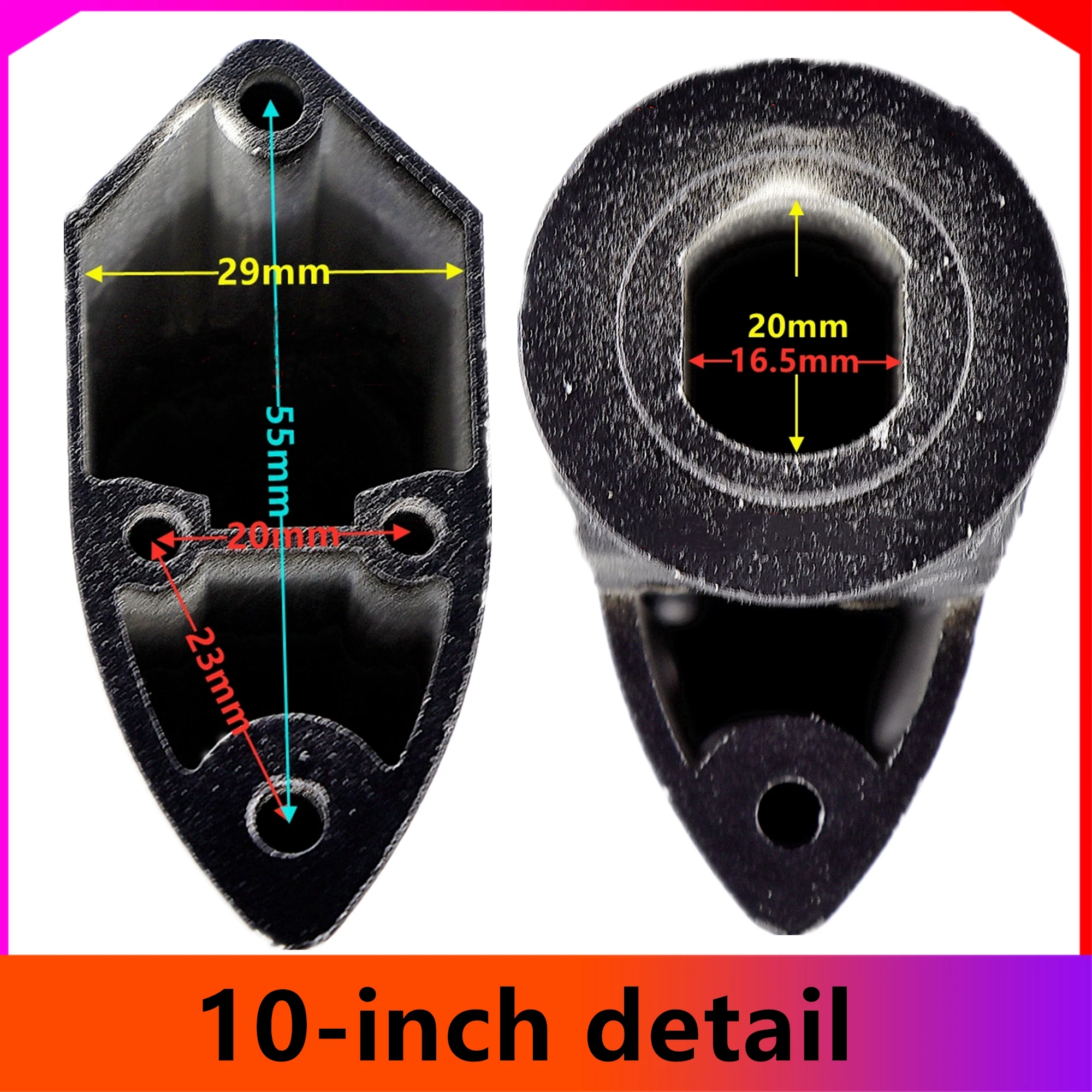 10 Inch Electric Scooter Alloy Pole Standpipe Steering Column Turn Riser Stand For Kugoo Universal Chinese Folding Scooter