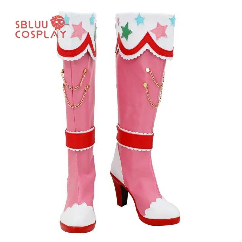 

SBluuCosplay Аниме Акари Одора Обувь для косплея Сапоги на заказ