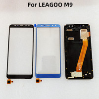 Original For Leagoo M9 LCD Display Touch Screen Sensor Digitizer Assembly Front Leagoo M9 Display Panel Glass Full LCD