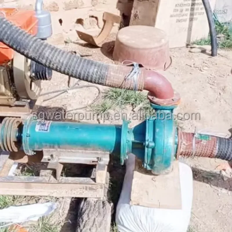 4-inch Water Pump for Large-flow Gold and Sand Extraction in Africa