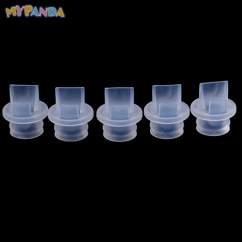 1/2/5pcs Backflow Protection Breast Pump Accessory Duckbill Valve Solid Color Breast Pumps Accessories