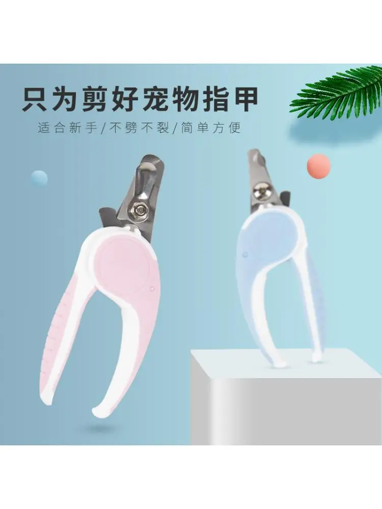 

Cat Nail Clipper Sharpener Dog Nail Clipper Pet Nail Clipper Led Light Anti Blood Position Manicure Products